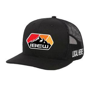 IBEW YOUR LOCAL HERE RETRO MOUNTAIN UNION MADE TRUCKER HAT BASEBALL CAP HL0081 IBEW YOUR LOCAL HERE RETRO MOUNTAIN UNION MADE TRUCKER HAT BASEBALL CAP HL0081