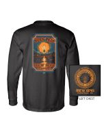 IBEW LOCAL 1245 DUES PAID UNION PRINTED MENS T-SHIRT LONG SLEEVE