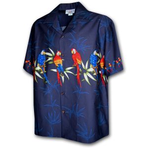 9440-36369 Men's Border Hawaiian Shirts 9440-36369 Men's Border Hawaiian Shirts