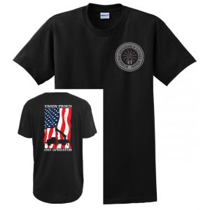 OPERATOR IBEW LOCAL 1393 UNION PRIDE MENS USA MADE MENS TEE T-SHIRT