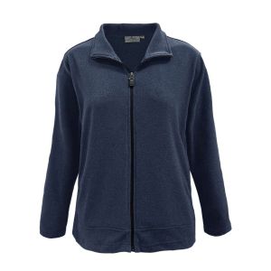 646-VSF Ladies' Velour Fleece Full Zip Jacket 646-VSF Ladies' Velour Fleece Full Zip Jacket