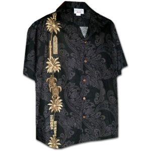 9444-37579 Men's Single Panel Hawaiian Shirts 9444-37579 Men's Single Panel Hawaiian Shirts