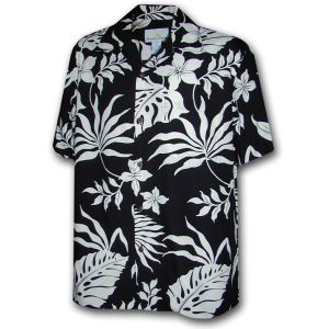 9470-1079 Paradise Motion Men's Rayon Hawaiian Shirts