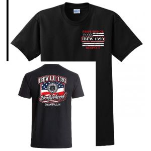 1393 IBEW UNION BROTHERHOOD RESPECT USA MADE UNION PRINTED MENS TEE T-SHIRT 1393 IBEW UNION BROTHERHOOD RESPECT USA MADE UNION PRINTED MENS TEE T-SHIRT