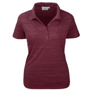 380-TSJ Tiger Stripe Jersey Ladies' Y-Placket Polo