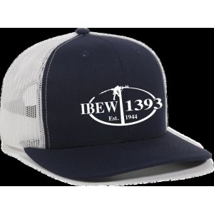 IBEW LINEMAN 1393 AMERICAN EST 1944 MADE HAT CAP