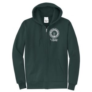 IBEW YOUR LOCAL HERE ROUND LOGO USA MADE UNION PRINTED ZIP HOODY 900