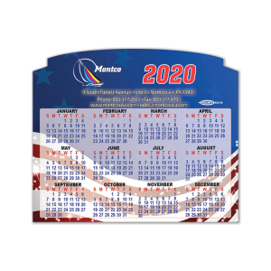 Union Made Magnet Calendar
