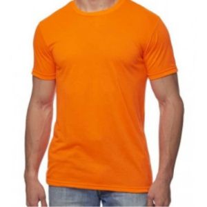 MADE IN USA DRI FIT ROY26550PWA SAFETY GREEN ORANGE Performance Poly Tee T-SHIRT