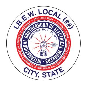 IBEW-LOCAL-CITY-STATE-NOV-28-1891 STICKER
