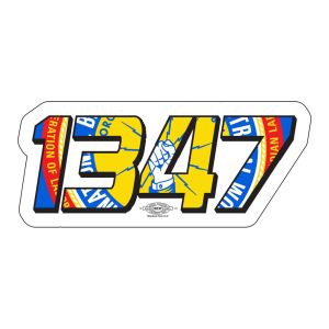 IBEW-UNIO-LABEL-1347-DC0026 STICKER