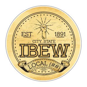 IBEW-Local-EST-1891 Sticker