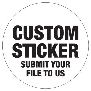 CUSTOM STICKER UNION MADE UPLOAD YOUR FILE