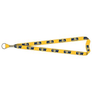 USA Made Dye-Sublimated Lanyard w/Ring (1" wide)