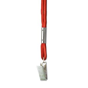 Economy Neck Cord With Bulldog Clip