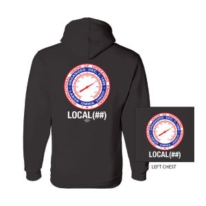 IUOE INTERNATIONAL UNION OF OPERATING ENGINEERS USA MADE UNION PRINTED MENS HOODY 960