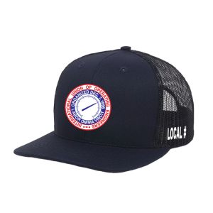 IUOE INTERNATIONAL UNION OF OPERATING ENGINEERS UNION MADE CAP TRUCKER HAT
