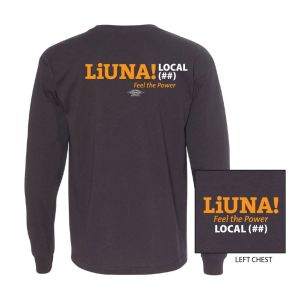 LABORERS' INTERNATIONAL UNION OF NORTH AMERICA MENS T-SHIRT LONG SLEEVE 5060