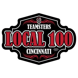 TEAMSTERS LOCAL 100 BADGE STICKER UNION MADE PICK YOUR SIZE AND QUANTITY
