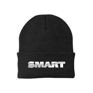 SMART SHEET METAL WORKERS  YOUR LOCAL HERE  USA MADE UNION EMBROIDERED BEANIE
