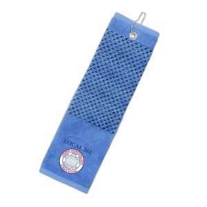Made in the USA Highlands Golf Towel EMBROIDERED