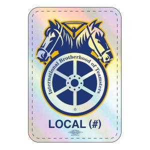 SEIU YOUR LOCAL HERE SERVICE EMPLOYEES UNION MADE WHITE STICKERS