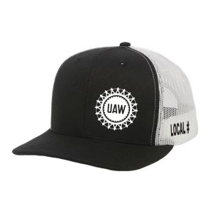 UAW UNITED AUTO WORKERS  UNION MADE CAP TRUCKER HAT